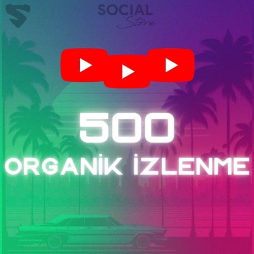  YouTube 500 Organik İzlenme - Anasayfa Etkili